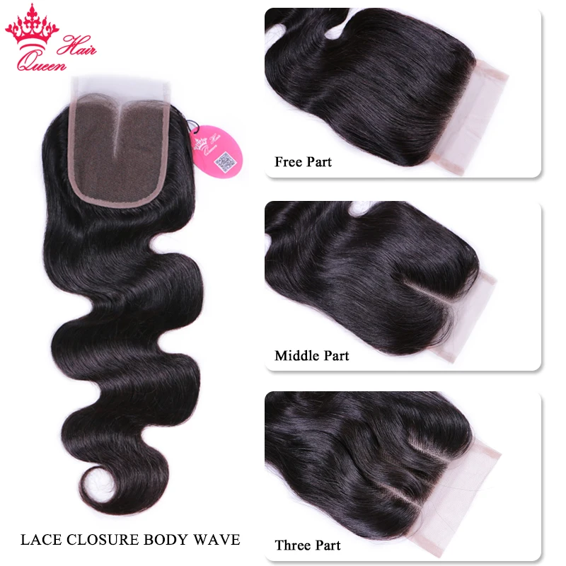 Brazilian Hair Weave Bundles with Closure Body Wave Hair Extension 4pcs/lot Virgin Human Hair weaving Queen Hair Products