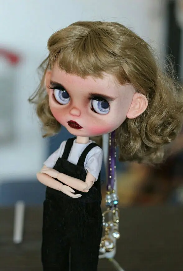 Изготовленная на заказ кукла «сделай сам», Обнаженная кукла для девочек, не включает в себя одежду, глазные фишки случайны, волосы можно выбрать