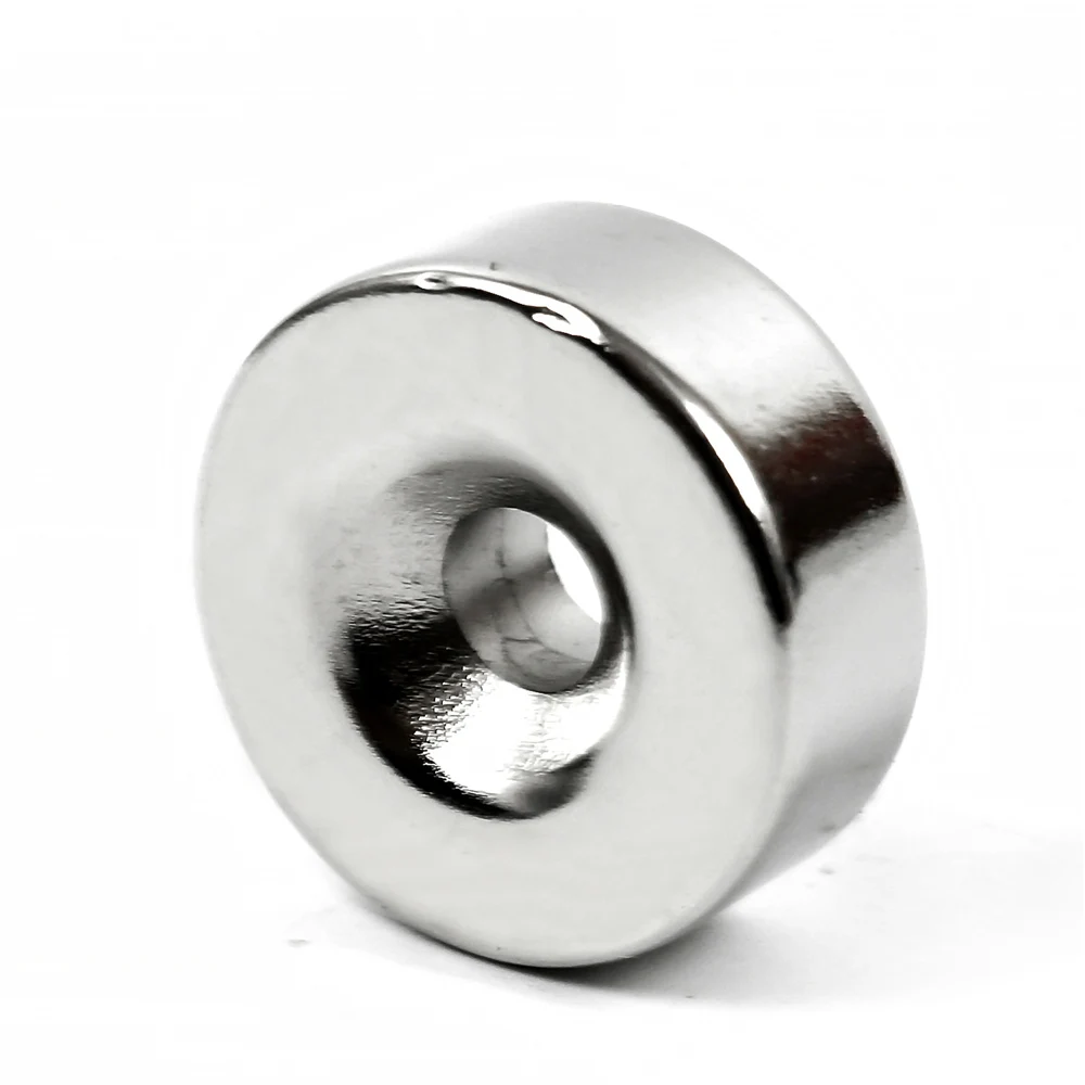 

U-JOVAN 25x10 мм Отверстие: 6 мм сильный неодимовый магнит потайное кольцо редкоземельные постоянные магниты 25*10-6 мм для поделок