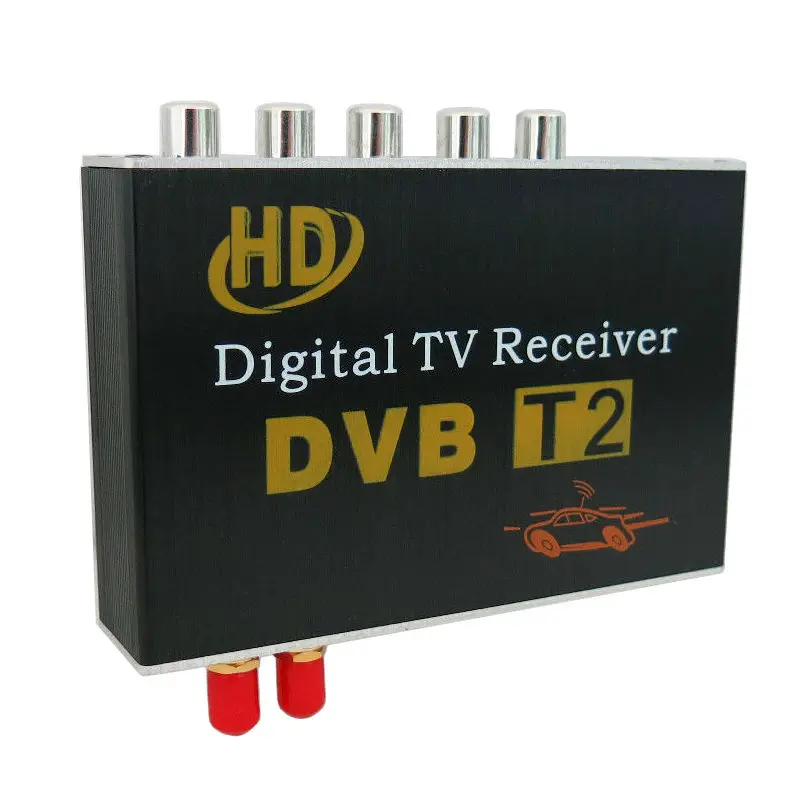 Цифровой ТВ-ресивер SMARTECH DVB T2 внешний приставка Мобильный DVB T2 ТВ-ресивер для автомобиля DVD цифровой ТВ-тюнер Mpeg4 для России Европы