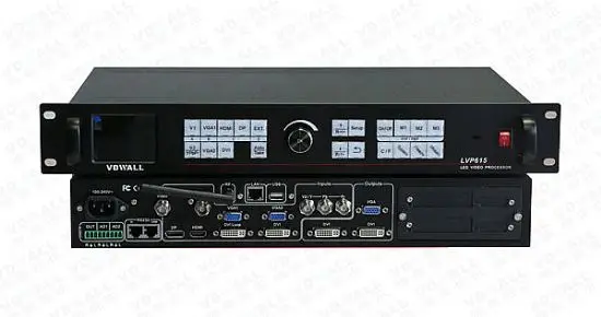 2304*1152 или 2560*816 выход легкая настройка и настройка полный дизайн HDMI/RS232/USB команда LIGHTALL LVP615 светодиодный видеопроцессор