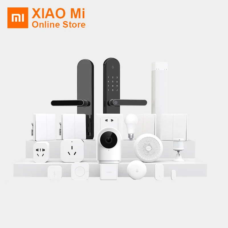  Xiaomi Aqara Hub Smart Home Kits Gateway Window Door Sensor Human Body Wall Wireless Switch Humidit - 33014669588