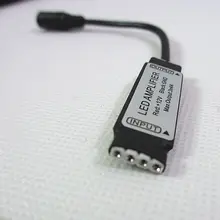 20 штук 144 W DC12V 3x4A 3 ключа Мини светодиодный rgb-усилитель для 3528 5050 светодиодный RGB полосы света