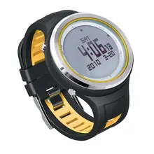 SUNROAD Digital Outdoor Sports Men Watch-5ATM Waterproof Backlight Compass Pedometer Thermometer Relogio Men-Women Wristwatch