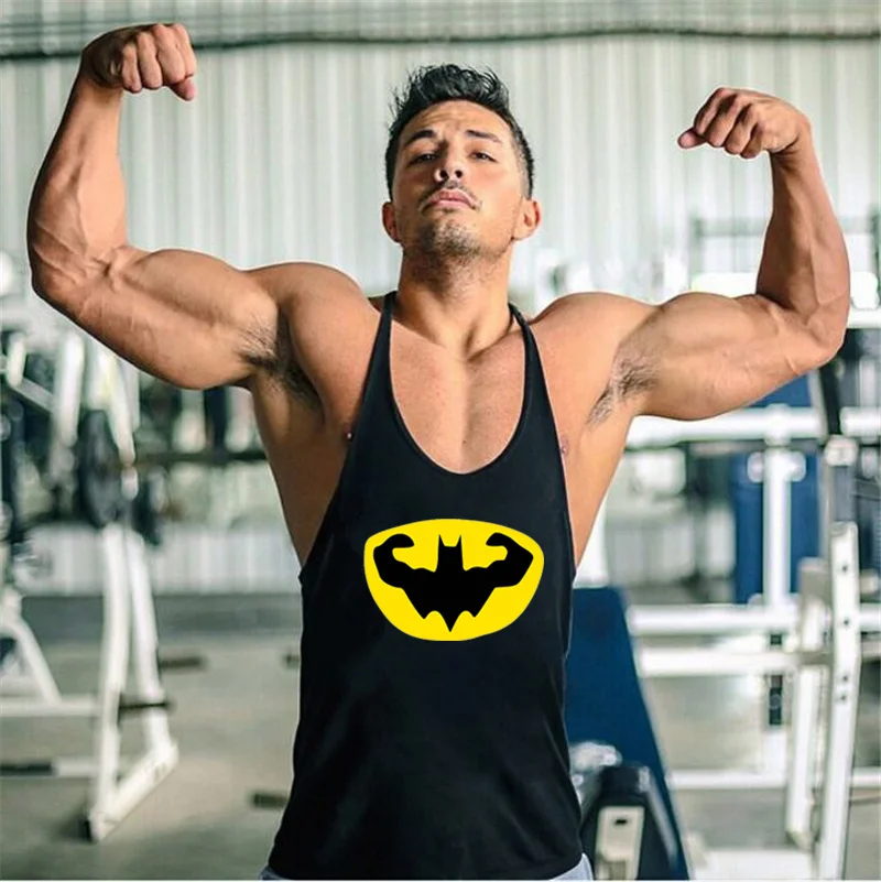 Мужская майка для бодибилдинга повседневная без рукавов фитнеса 2019|mens sleeveless