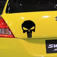 Punisher Skull Vinyl Decal For Car Window Sticker Marvel Comics