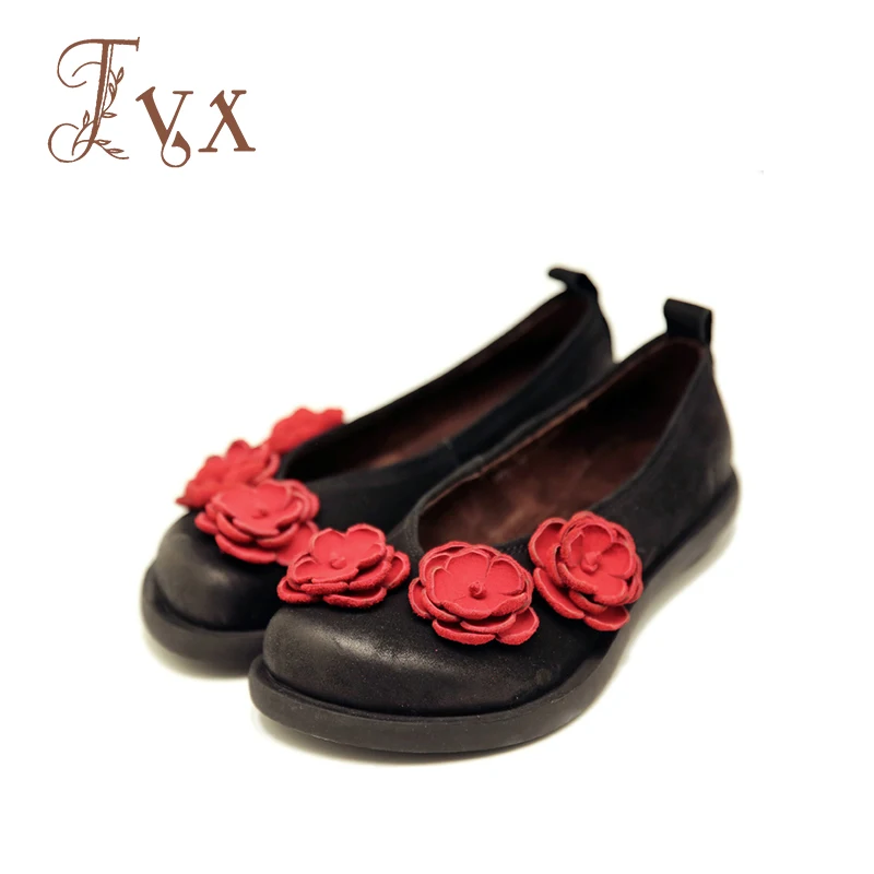low heel leather pumps