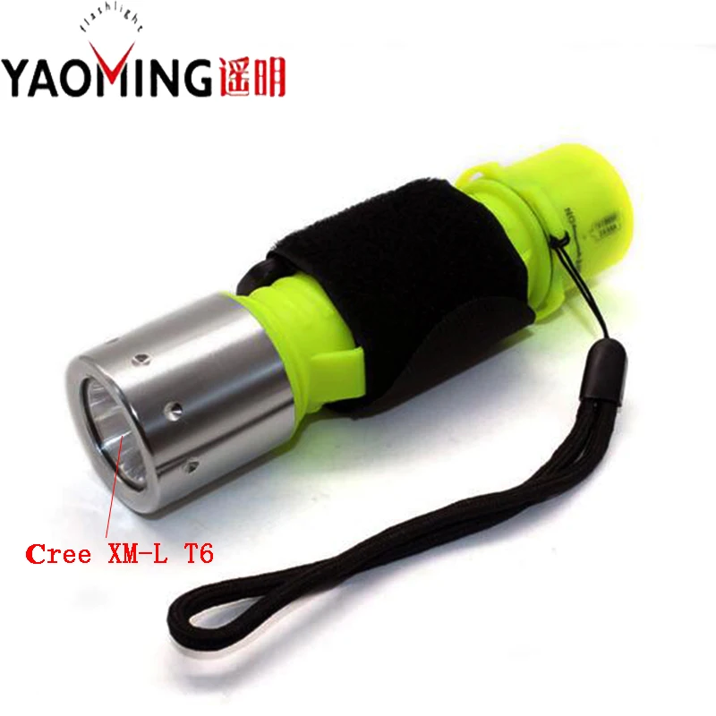 Underwater Flashlight Led Linternas Lantern Cree XM-L T6 3800LM 3 Modes Lamp Scuba Diving Flashlight Light Spear Fish Equipment Underwater Flashlight Led Linternas Lantern Cree XM-L T6 3800LM 3 Modes Lamp Scuba Diving Flashlight Light Spear Fish Equipment