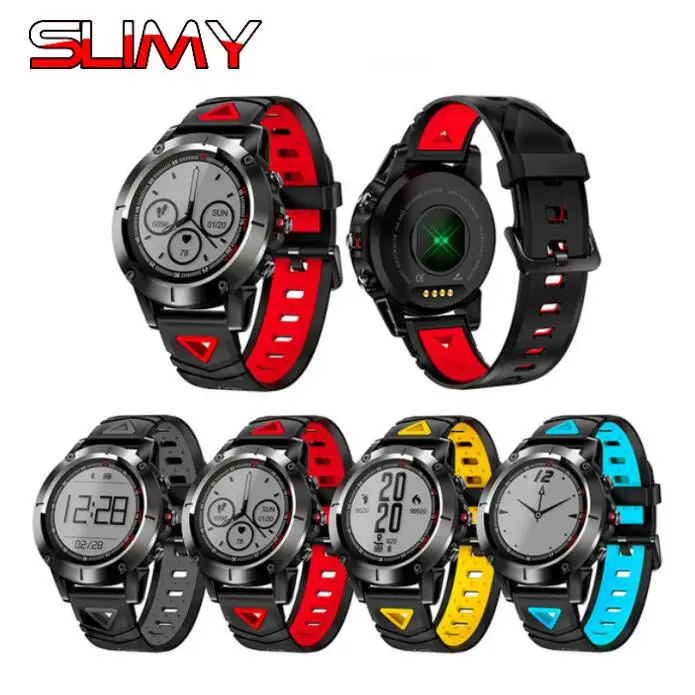 

Slimy New G01 GPS Outdoor Sports Smart Watch IP68 Waterproof Swimming Smartwatch with Heart Rate Monitor for Android IOS Phone
