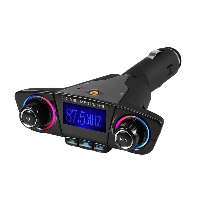 Bluetooth 4,0 fm-передатчик модулятор Автомобильный MP3-плеер Hands-free автомобильный комплект TF стерео музыка AUX аудио приемник адаптер USB