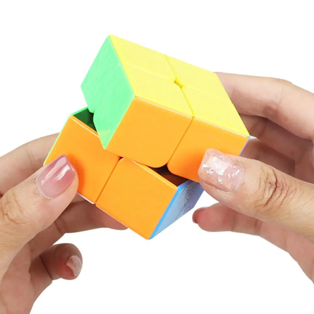 

2019 New Arrivals Shengshou GEM Speedcubing 2x2 Magic Cube Puzzle Toys for Competition Challenge - Colorful