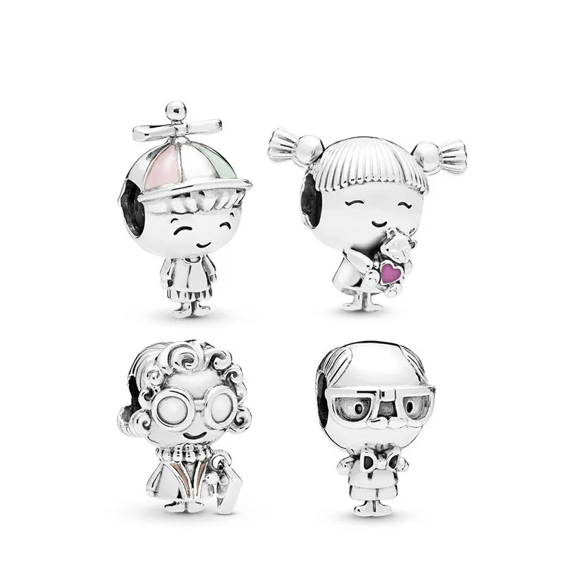 5PCS-HTevak-New-People-Shape-Charms-Girl-Boy-Grandma-Grandpa-Spacer-Family-Beads-Fit-DIY-Pandora