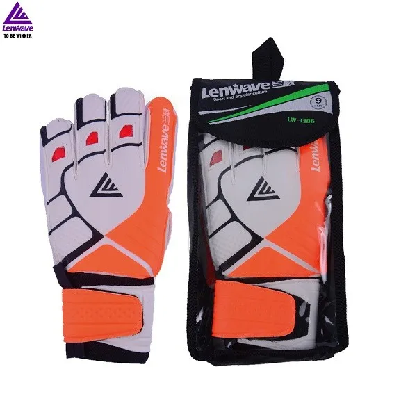 Latex Goalkeeper Gloves Soccer football gloves-latex plam Goal Keeper Gloves For Training
