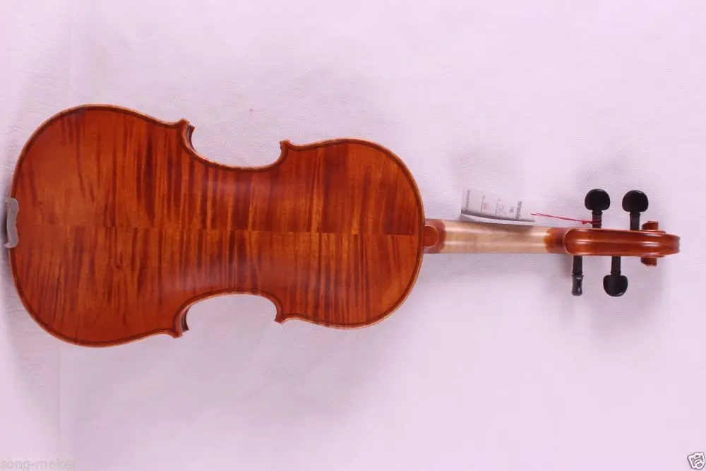 

Violin Antique Oil Varnish Old spruce Flamed Old Maple Stradivari Model #1725