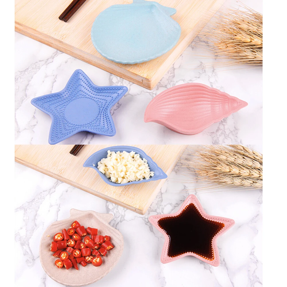 WCIC Wheat Stalk Japanese Tableware Vinegar Dish Sauce Dishes Small