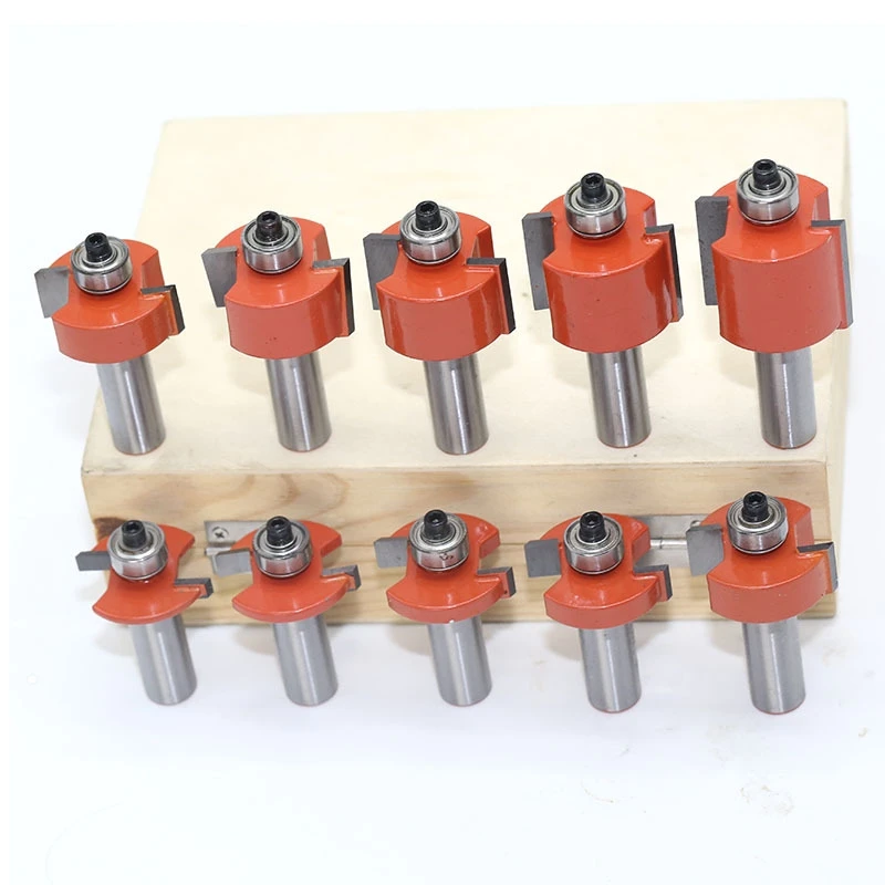 1pc 12mm Shank Rabbeting & Slotting Router Bit woodworking router bits carbide bit Woodworking cutter Wood Cutting Tool