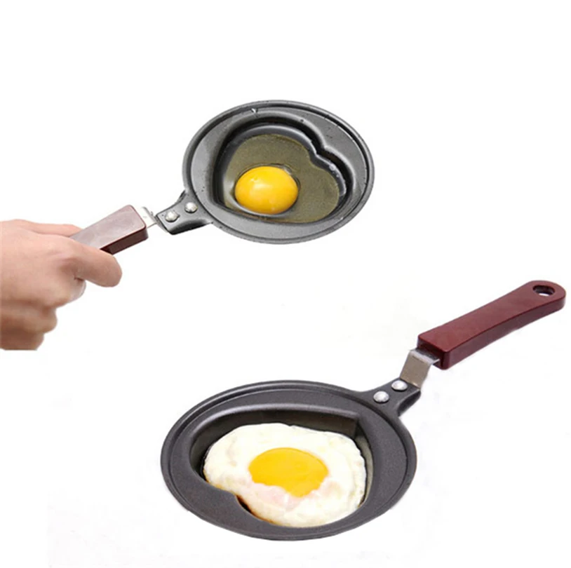 Omelette pan 1 pcs stainless mini omelette pan cartoon Heat shape kids