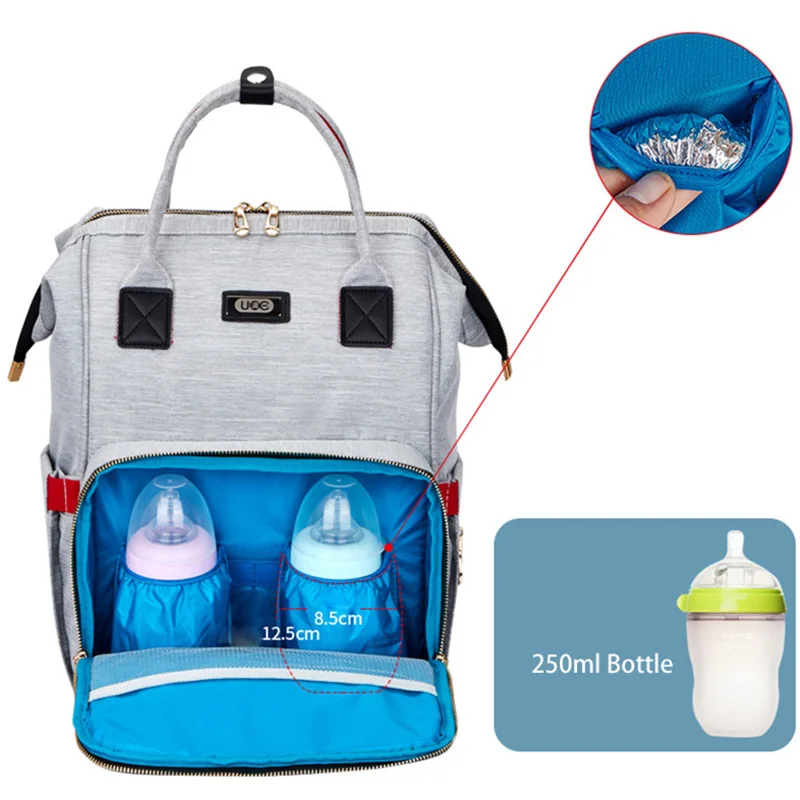

Large Capacity Waterproof Mummy Backpack New Fashion Maternity Multifunctional Bag Baby Diaper Nursing Stroller Handbag MBG0214