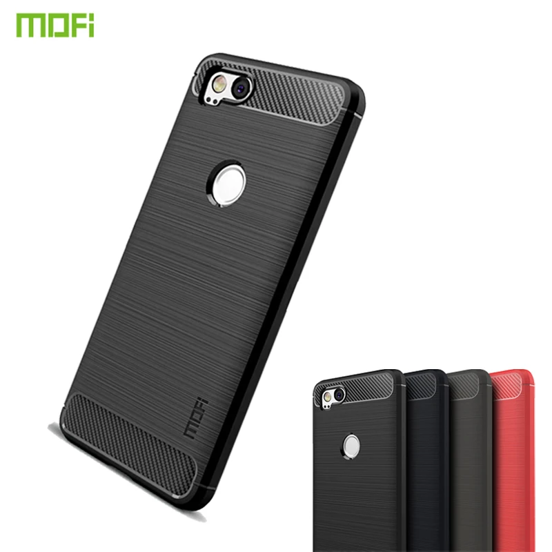 

MOFI For Google Pixel 2 Case Carbon Fiber Silicone Soft TPU Slim Shockproof Case For Google Pixel 2 Back Cover