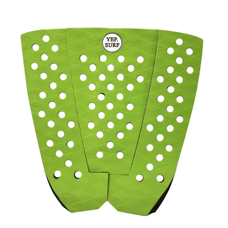 Surf Pad EVA sup deck pads green traction surf pads wholesale surfboard foot tail pads yep.surf