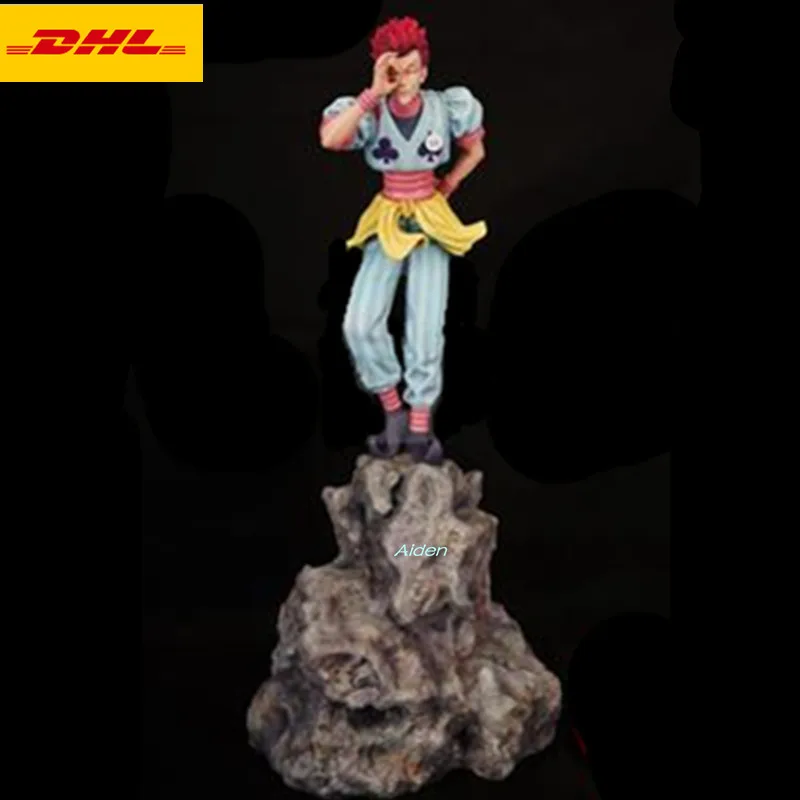 3" Охотник Фантом труппы статуя Hisoka Бюст Полная длина портрет GK фигурка Коллекционная модель игрушки коробка 78 см Z451 - Цвет: Красный