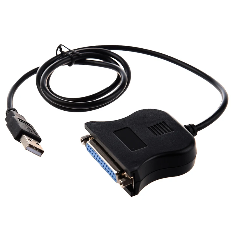 

black USB Parallel (D-SUB25 pin) conversion printer cable