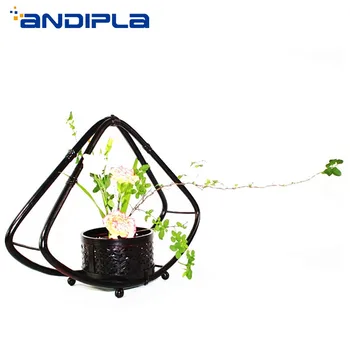 

Chinese Zen Flower Arrangement Flowerpot Handmade Bamboo Weaving Flower Basket Storage Basket Tabletop Vase Vintage Home Decor