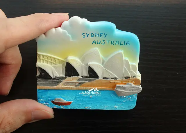 australia sydney souvenir tourist travel 3d resin decorative fridge