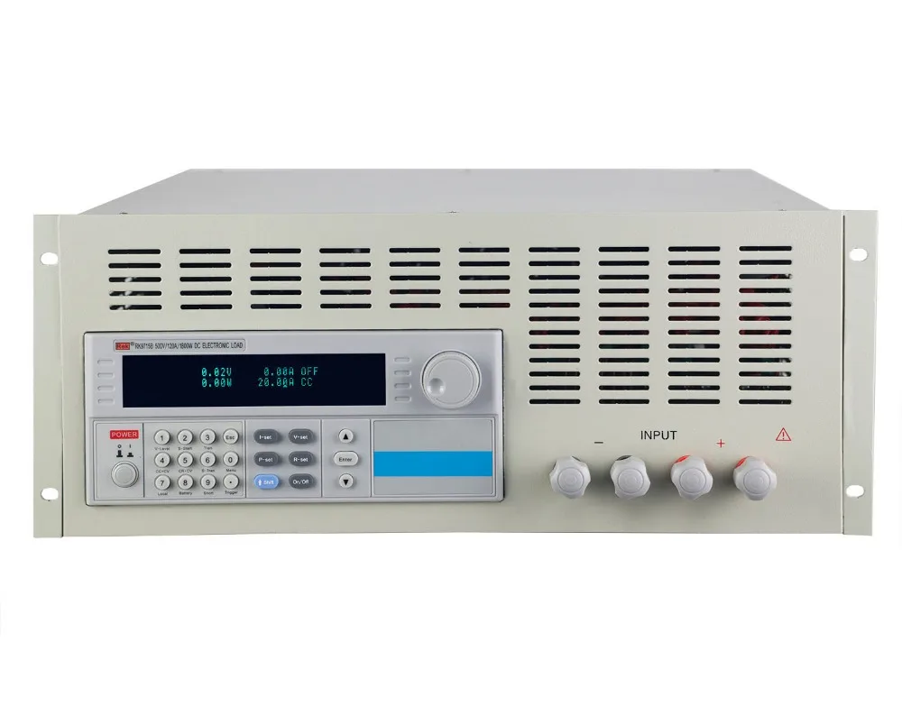 RK9715B программируемая электронная нагрузка постоянного тока(0-120A/0-500 V/1800 W