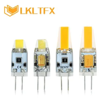 

LKLTFX G4 LED Lamp AC/DC Dimming 12V 1W 2W COB SMD G4 LED Lights Lighting replace Halogen Spotlight Chandelier Living Room Bulb