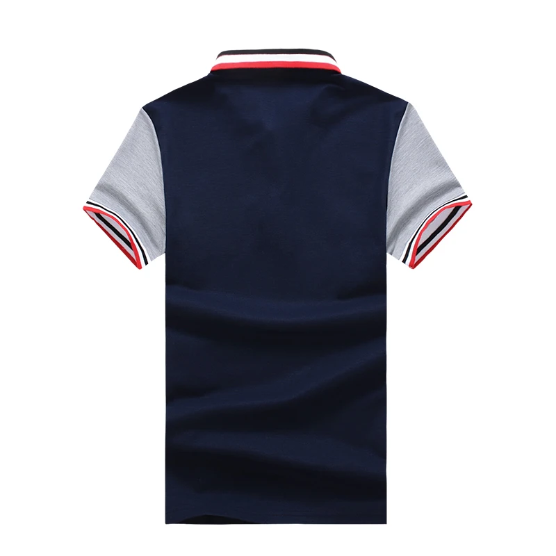 Новая модная футболка поло мужская брендовая Tace& Shark camisa polo летняя комбинированная Мягкая Повседневная Мужская поло