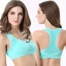 Yoga Bra Absorb Sweat Quick Drying Professional Sports Bra,Fitness Padded Stretch Workout Top Vest Running Wireless Underwear