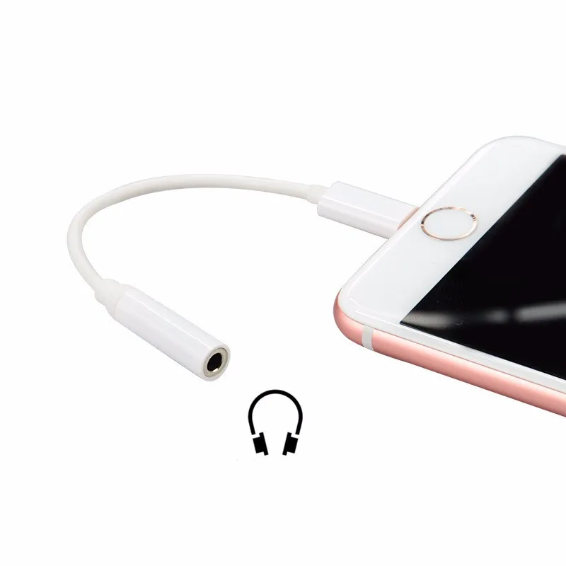 New Product 8 Pin Adapter to 3.5MM Jack Stereo Audio Extension Cable