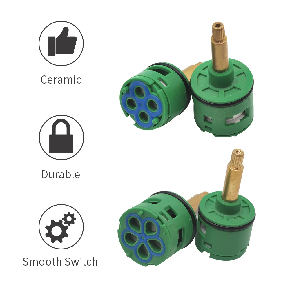 Душевой клапан Керамика кран картридж 2/3/4/5 способ душевой переключатель смесительный клапан крана Запчасти для смесителей размеры 31/35/44 мм
