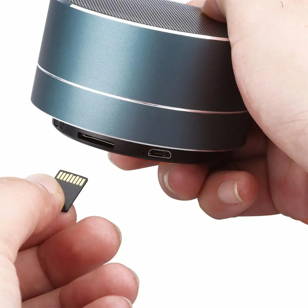 EastVita A10 беспроводной Bluetooth динамик металлический мини звук с микрофоном