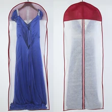 Non-woven Bridal Gown Formal Dress 150 cm Dust Cap Dust Bag Mens Clothing Dust Storage Red Dust Cover Wedding Dress M0816 red dust novel
