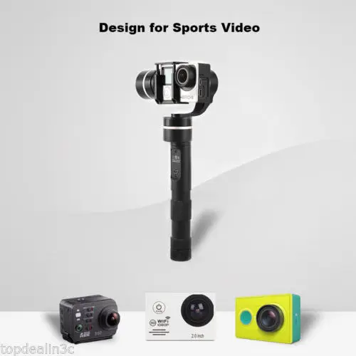 Feiyu Tech FY-G4 QD 3-осевой бесщеточный карданный Ручной Стабилизатор для Gopro 4 3 + SJ4000 Xiaoyi