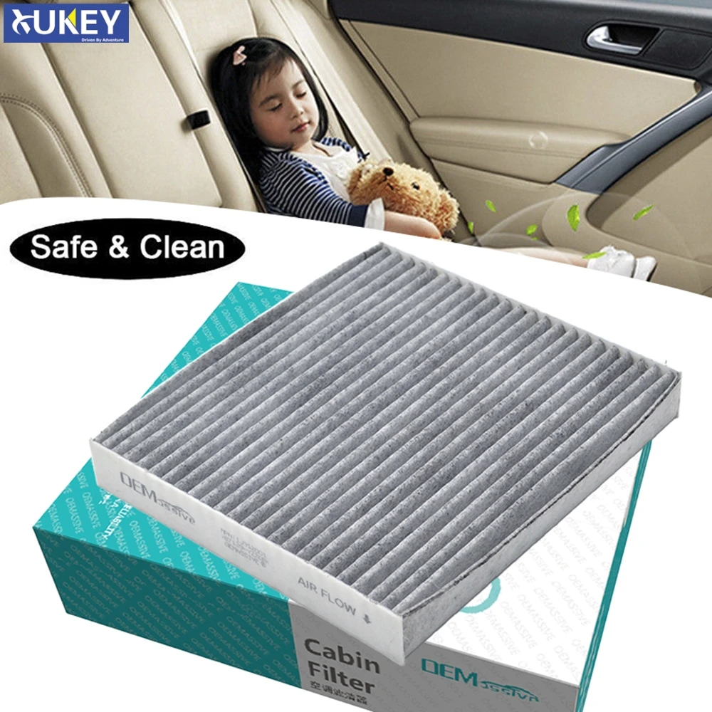 CITALL 2Pcs Cabin Air Filter Fit for Toyota Land Cruiser Lexus LX470 V8 4.7L
