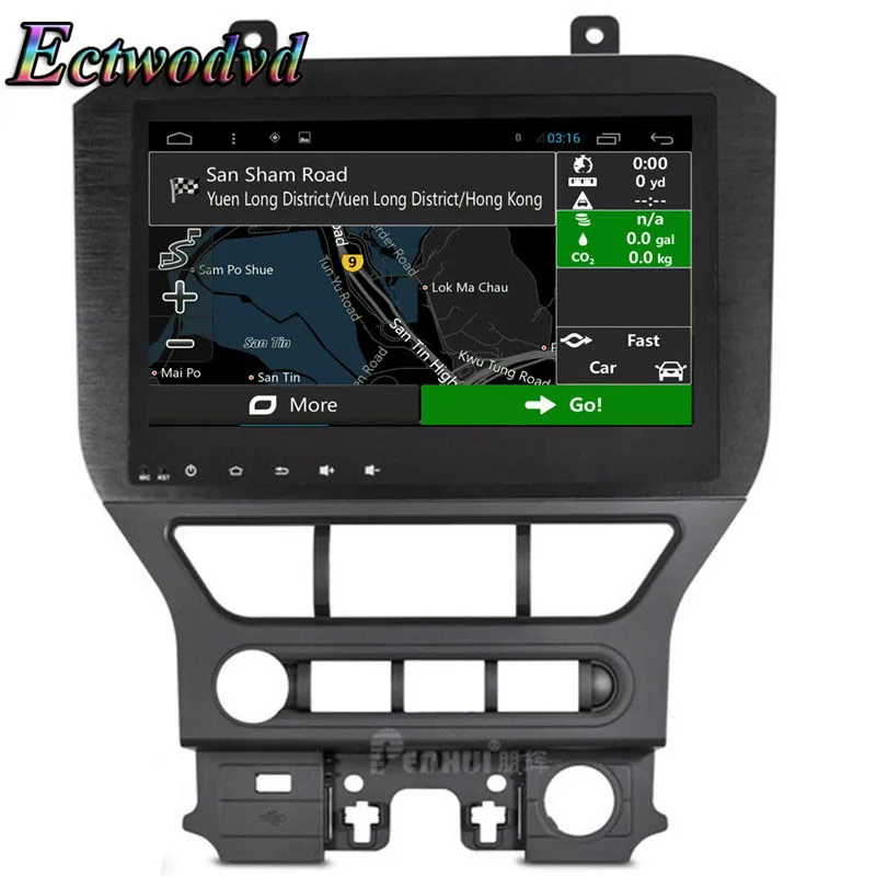 Ectwodvd 10 2 дюймов Восьмиядерный Android 8 1 Автомобильная dvd навигационная система Радио