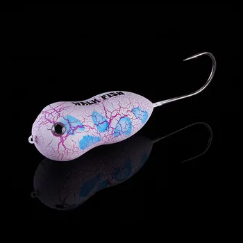 

WALK FISH Croatian Egg Crankbait 65mm 10.5g Popper Topwater Bionic Hard Bait 3D Eyes Lure Popper leurre Artificial Lures