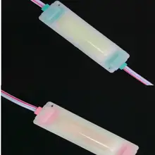 6 светодиодный впрыск супер 200LM светодиодная подсветка струна белый/теплый белый красный синий Водонепроницаемый COB светодиодный модуль 2 вт высокий люмен