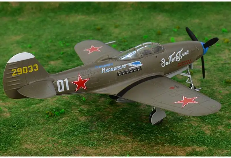 Предварительно построенный 1/72 масштаб P-39N советская Вторая мировая война самолет колокол P-39 Airacobra истребитель хобби Коллекционная готовая