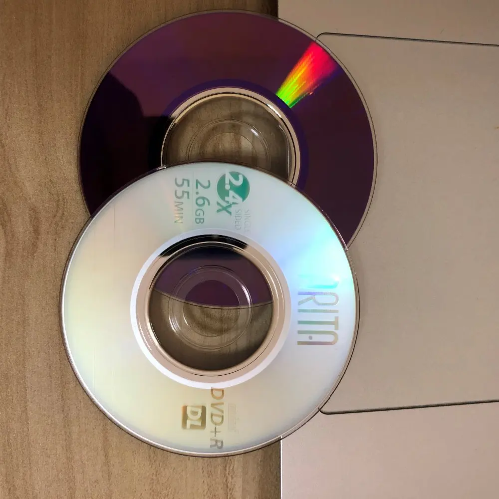 Оптовая продажа 25 дисков класса А 2 6 ГБ с одной стороны 8 см мини пустой DVD + R DL