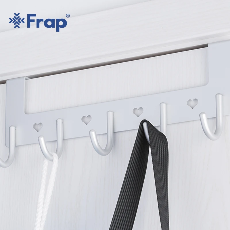 Skup Frap New Arrival Hook Up Silve haczyk na ubrania przestrzeń aluminium ręcznik hak do drzwi sypialnia plecak sypialnia akcesoria sprzętowe Y38026