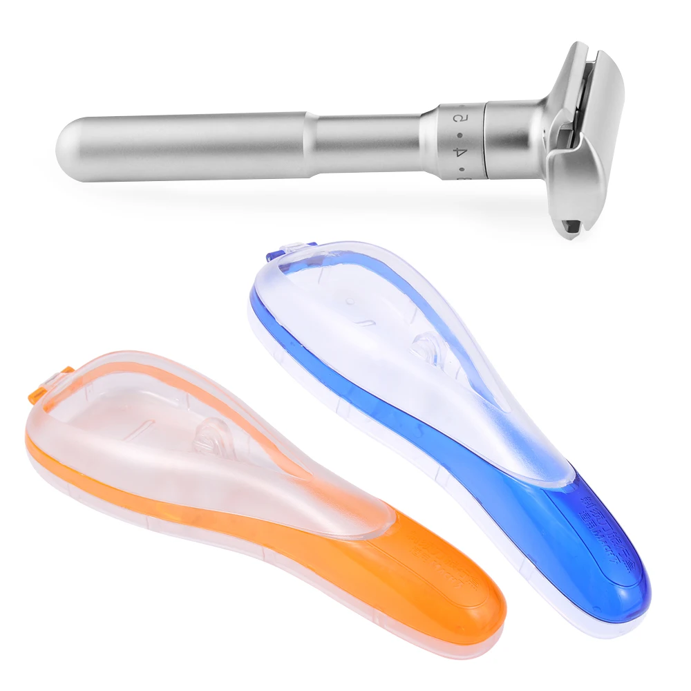 

1Pcs New Travel Portable Men's Razor Blades Holder Box Shaver Holder Box Case High Quality Female Shaving Machine