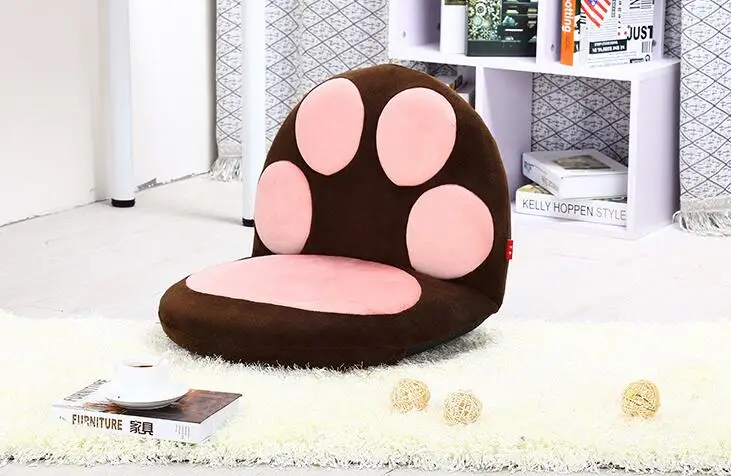 Paw Cushion Seat Foldable Floor Chair For Children Kids Furniture Modern Adjustable Portable Relax Leisure Relax Children Chair Paw Cushion Seat Foldable Floor Chair For Children Kids Furniture Modern Adjustable Portable Relax Leisure Relax Children Chair