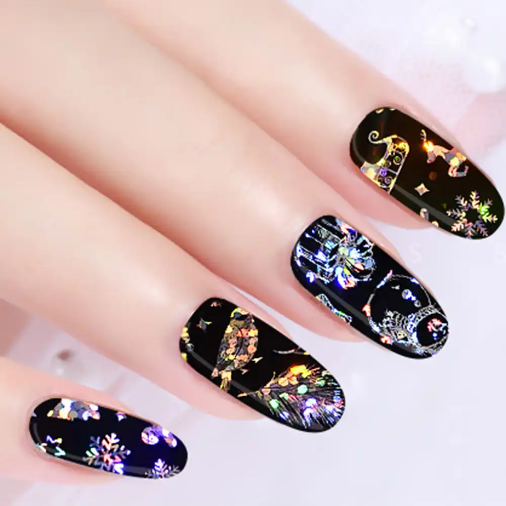 100 Cute And Easy Glitter Nail Designs Ideas To Rock This Year