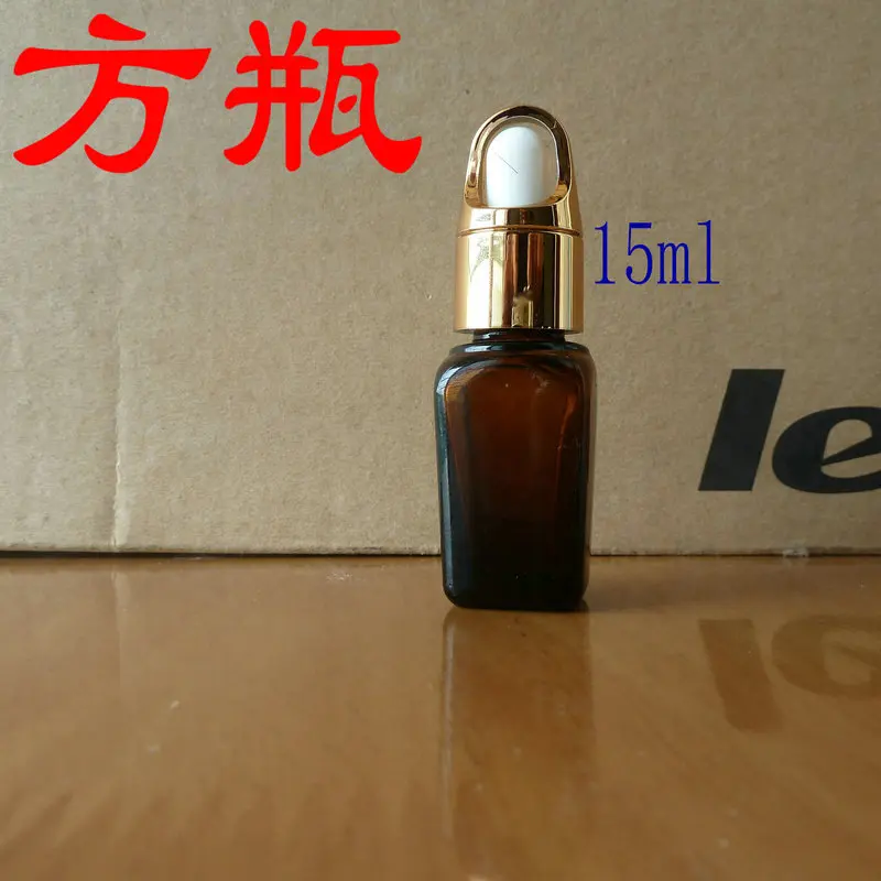 Download 15ml brown/amber square Glass Essential Oil Bottle With ... Yellowimages Mockups