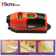 Niveau Laser Mini outil de niveau à bulle Vertical outil de mesure de ligne de niveau guidé par Laser