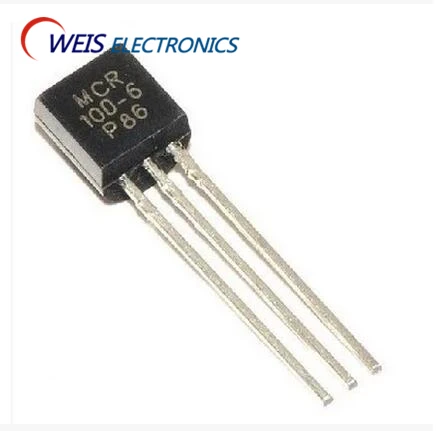 mcr100-6 Taiwan Semiconductor tiristor 400v 0,8a to92 New #bp 10 PCs mcr100-6 Taiwan Semiconductor tiristor 400v 0,8a to92 New #bp 10 PCs